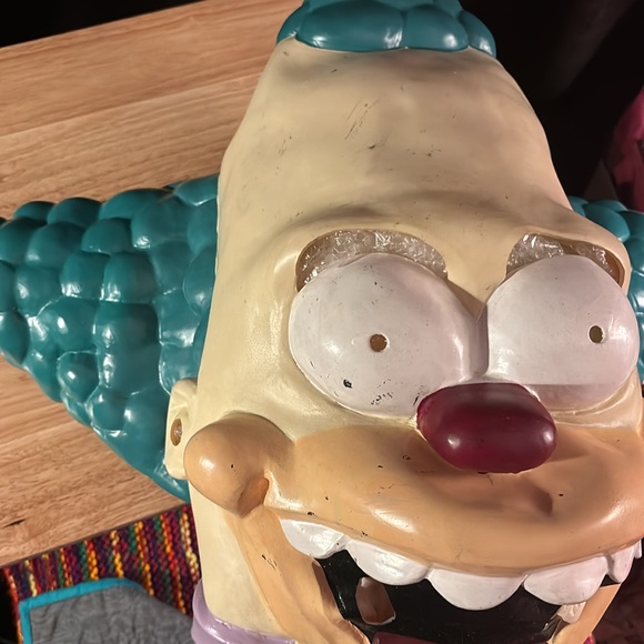 “The Simpsons” Show Krusty The Clown 🤡 Head Mask - Picture 12 of 12